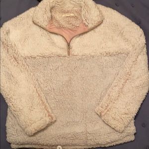 3/4 Zip Sherpa Pull Over